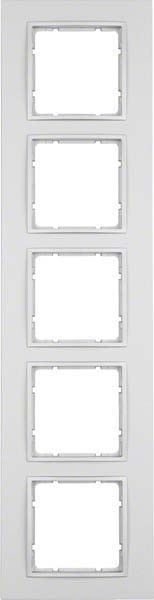 Rahmen 5-fach 10156424 alu matt lackiert