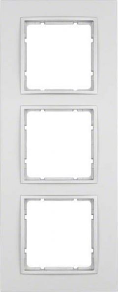 Rahmen 3-fach 10136424 alu matt lackiert