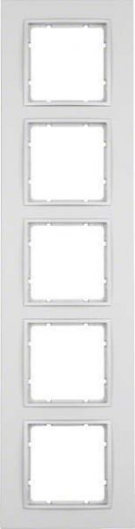 Rahmen 5-fach 10156424 alu matt lackiert