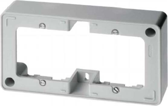 AP-Rahmen 2-fach 10300069 polarweiß glänzend