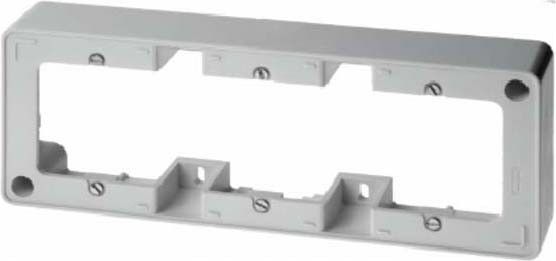 AP-Rahmen 3-fach 10310069 polarweiß glänzend