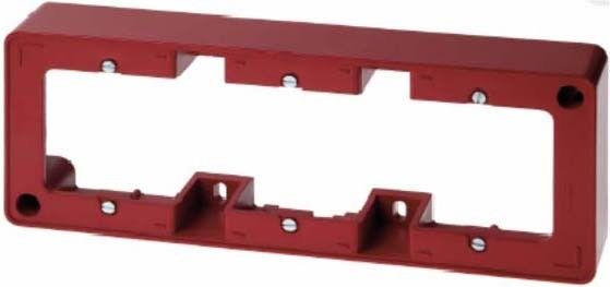 AP-Rahmen 3-fach 10310062 rot glänzend