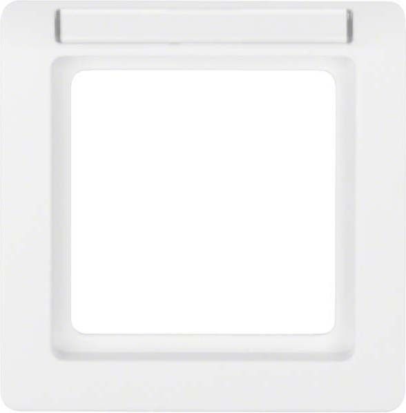 Rahmen 1-fach 10116019 polarweiß samt