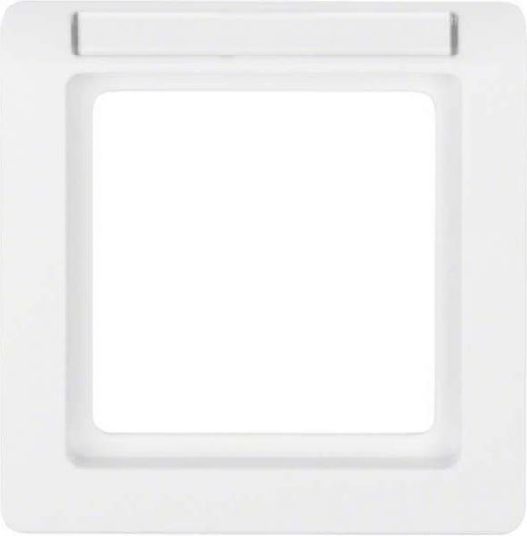 Rahmen 1-fach 10116019 polarweiß samt