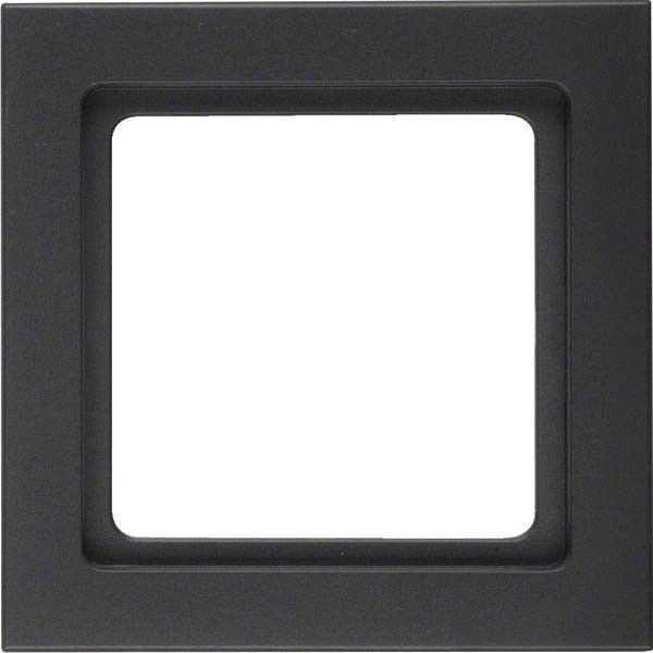 Rahmen 1-fach 10116096 anthrazit samt lackiert