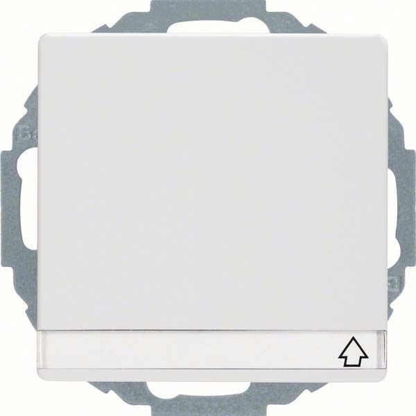 SCHUKO-Steckdose 47466089 polarweiß samt