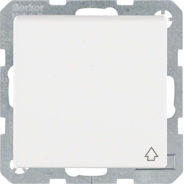 SCHUKO-Steckdose 47516089 polarweiß samt