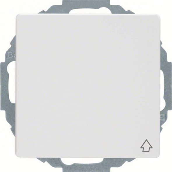 SCHUKO-Steckdose 47446089 polarweiß samt