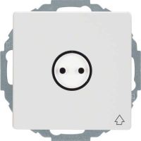 SCHUKO-Steckdose 47446049 polarweiß samt