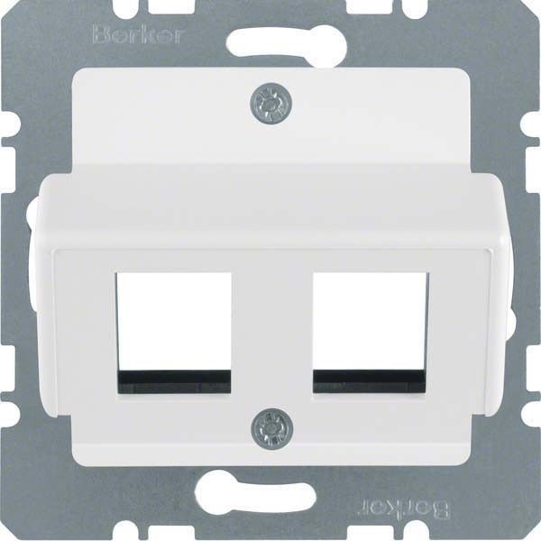 Zentralplatte 14631909 polarweiß matt samt