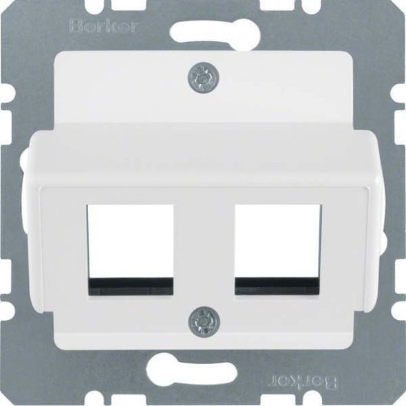 Zentralplatte 14631909 polarweiß matt samt