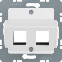 Zentralplatte 14641909 polarweiß matt samt