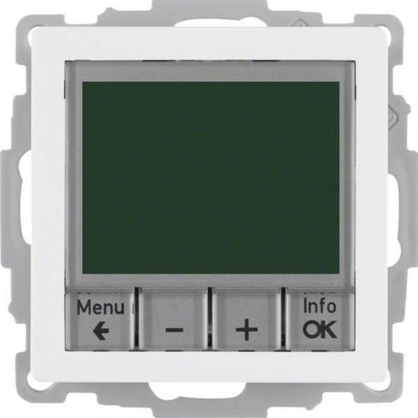 Temperaturregler 20446089 polarweiß samt