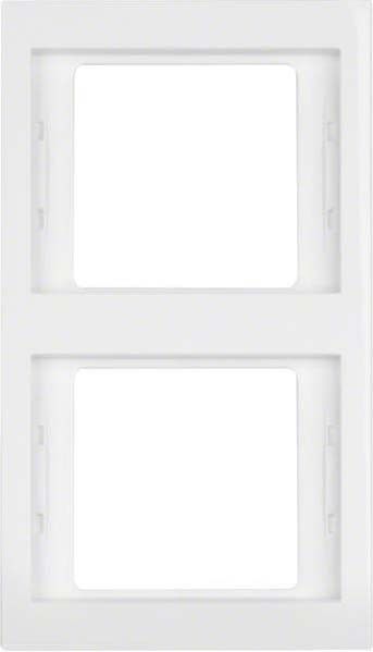 Rahmen 2-fach 13237009 polarweiß glänzend