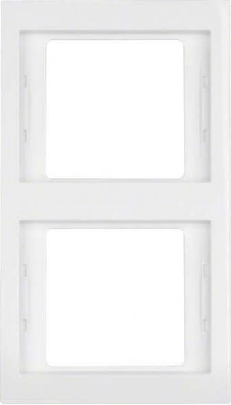 Rahmen 2-fach 13237009 polarweiß glänzend