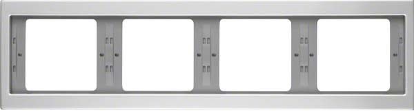 Rahmen 4-fach 13837003 alu eloxiert