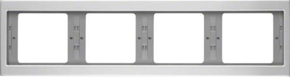 Rahmen 4-fach 13837003 alu eloxiert