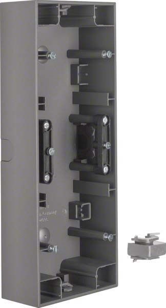 AP-Gehäuse 3-fach 10437006 anthrazit matt lackiert