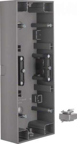 AP-Gehäuse 3-fach 10437006 anthrazit matt lackiert