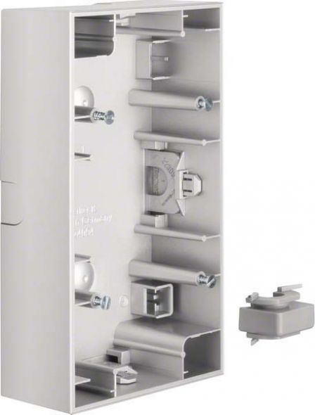 AP-Gehäuse 2-fach 10427003 alu matt lackiert