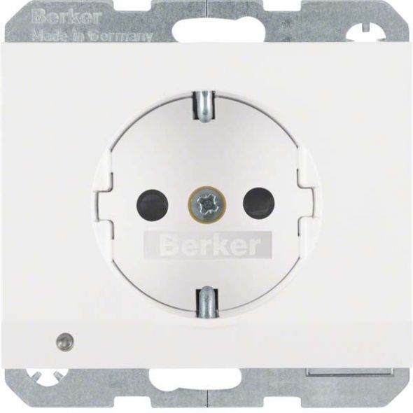 SCHUKO-Steckdose 41097009 polarweiß glänzend
