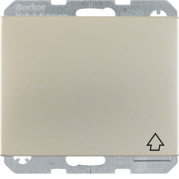 SCHUKO-Steckdose 47517104 edelstahl mattiert