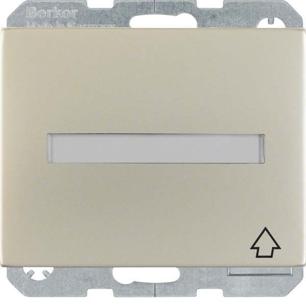 SCHUKO-Steckdose 47527204 edelstahl mattiert