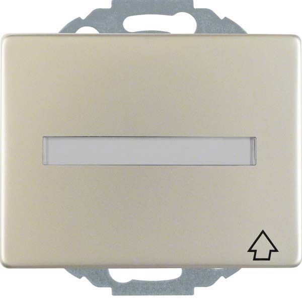 SCHUKO-Steckdose 47487104 edelstahl mattiert