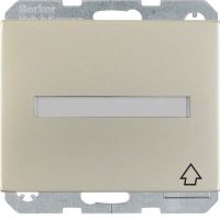 SCHUKO-Steckdose 47527104 edelstahl mattiert