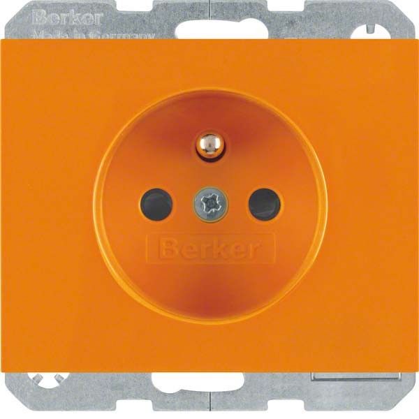 Steckdose 6765097014 orange glänzend