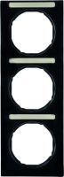 Rahmen 3-fach 10132225 schwarz glänzend