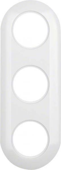 Rahmen 3-fach 138139 polarweiß glänzend