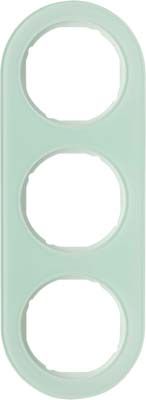 Rahmen 3-fach 10132009 Glas polarweiß