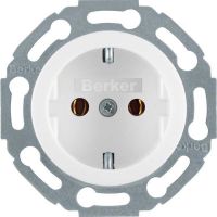 SCHUKO-Steckdose 4755 polarweiß glänzend