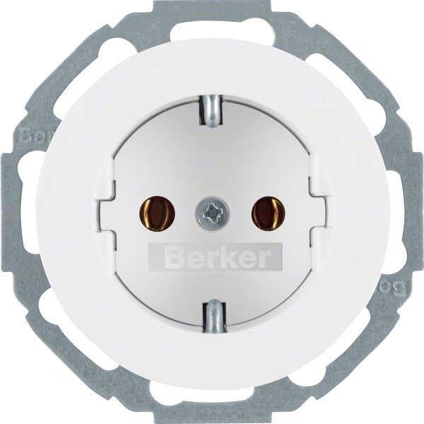 SCHUKO-Steckdose 47452089 polarweiß glänzend