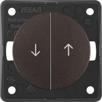 Jalousietaster 936532501 braun matt