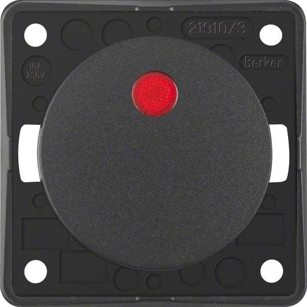 Kontrolltaster 937722505 anthrazit matt