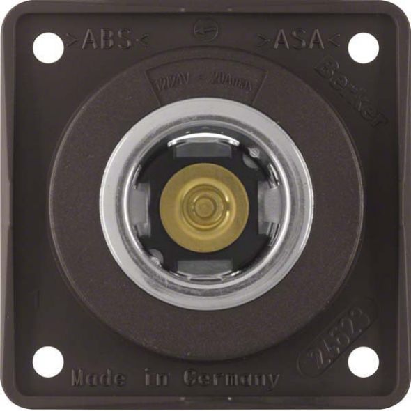 Steckdose 845712501 braun matt