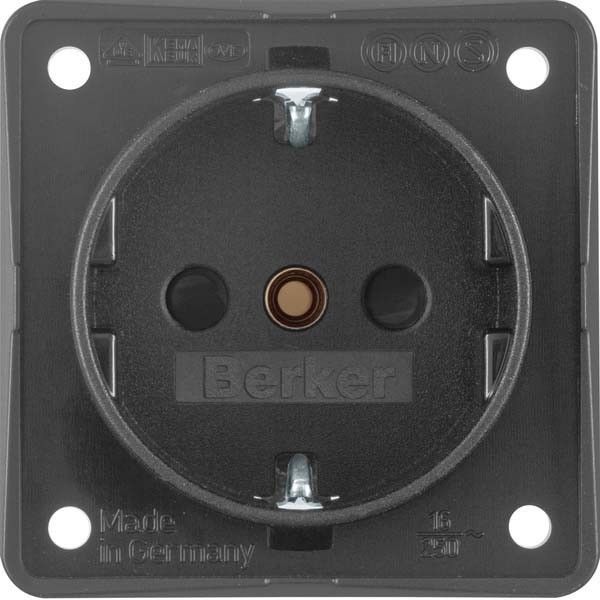 SCHUKO-Steckdose 941952505 anthrazit matt