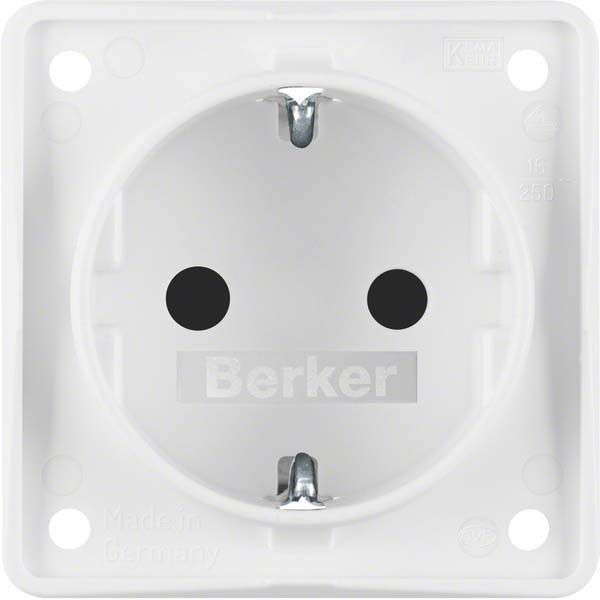SCHUKO-Steckdose 947792502 polarweiß matt