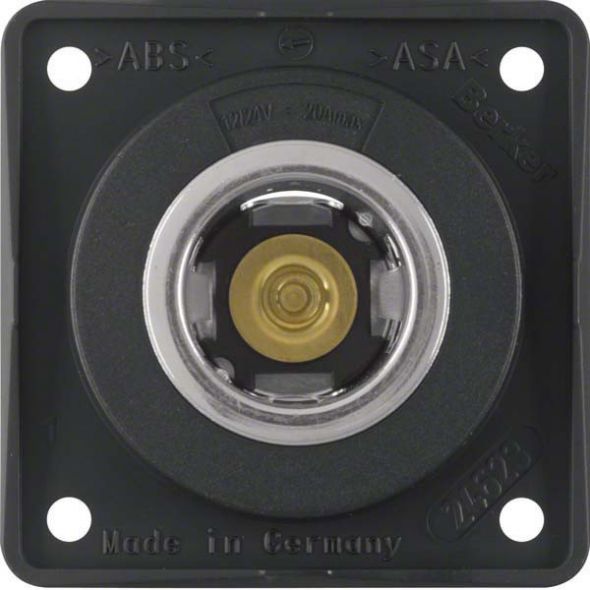 Steckdose 845712503 schwarz matt