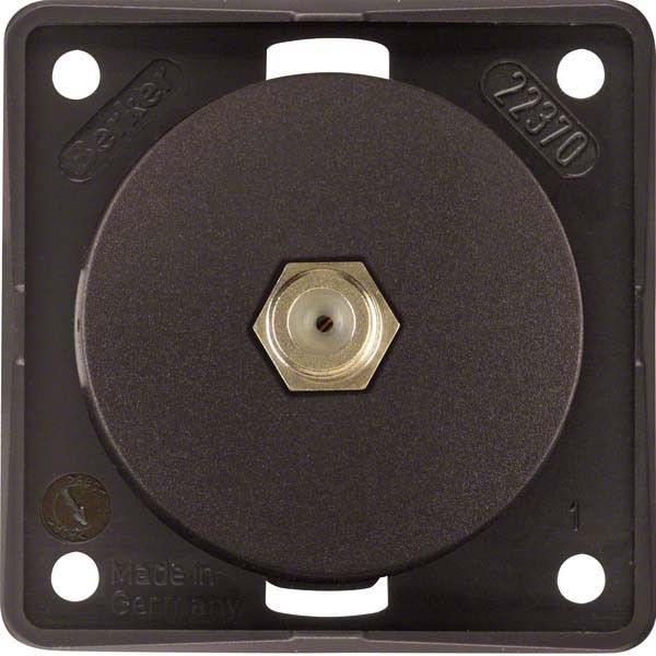 Antennen Steckdose 945192501 braun matt