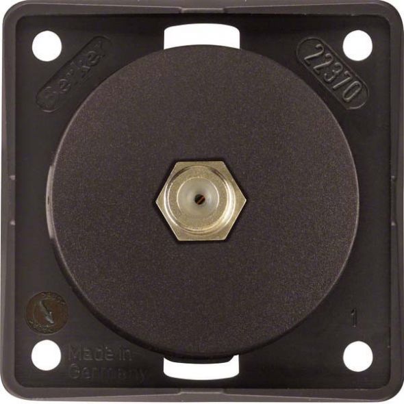 Antennen Steckdose 945192501 braun matt