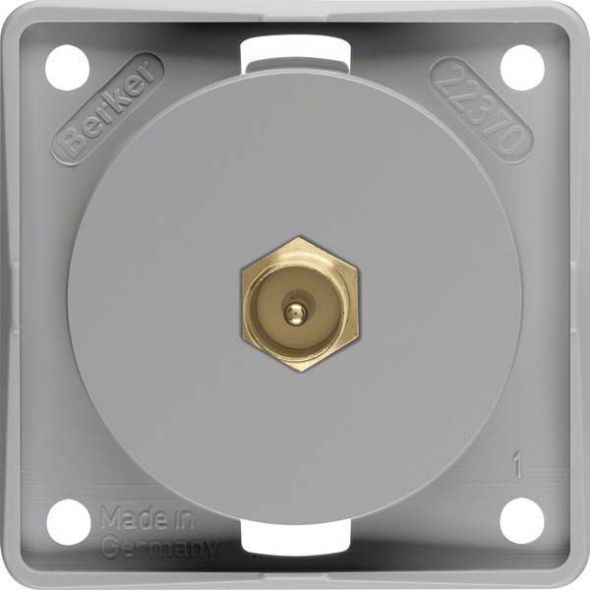 Antennen Verbinderdose 945812506 grau matt