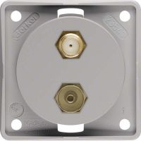 Antennen Verbinderdose 945602506 grau matt