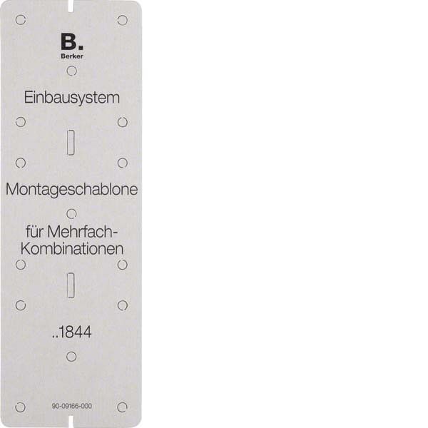 EB-Montageschablone 91844 grau