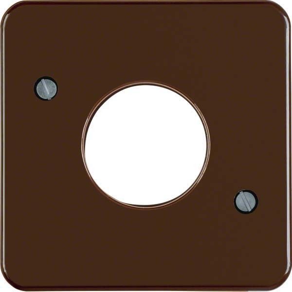 Zentralstück 153001 braun glänzend
