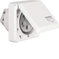 EB-CEE-Steckdose 568301 polarweiß