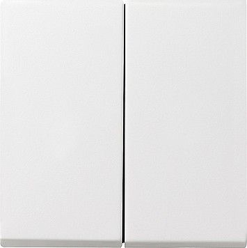 Wippe 026627 Serienschalter IP44 reinweiß seidenmatt - alte Generation