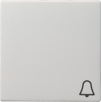 Wippe 028627 Klingel reinweiß seidenmatt - alte Generation